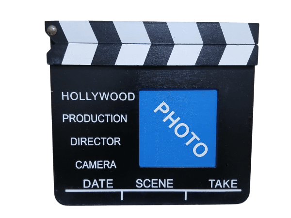 Ahşap Hollywood Klaket Fotoğraflık
