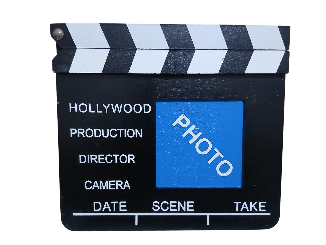 fotoluk kraket-Photoroom Ahşap Hollywood Klaket Fotoğraflık - Görsel 1
