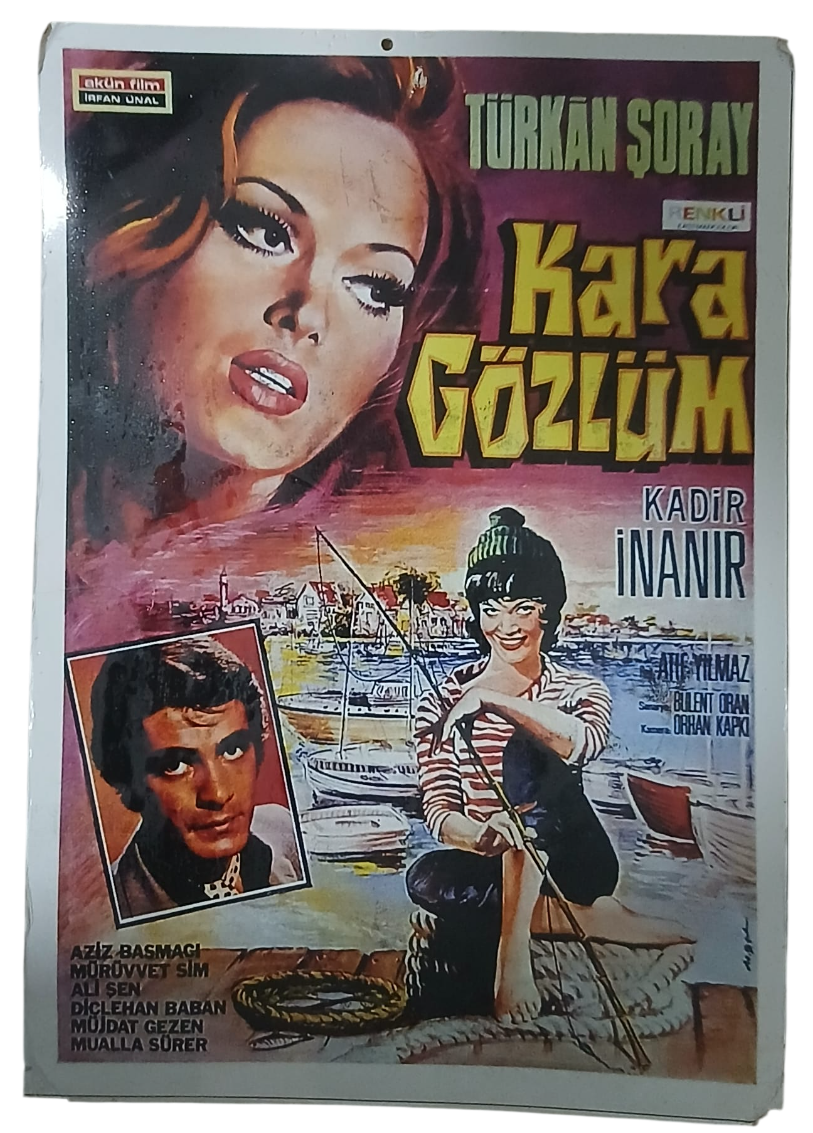 kara gözlüm-Photoroom Kara Gözlüm Türkan Şoray Poster - Görsel 1