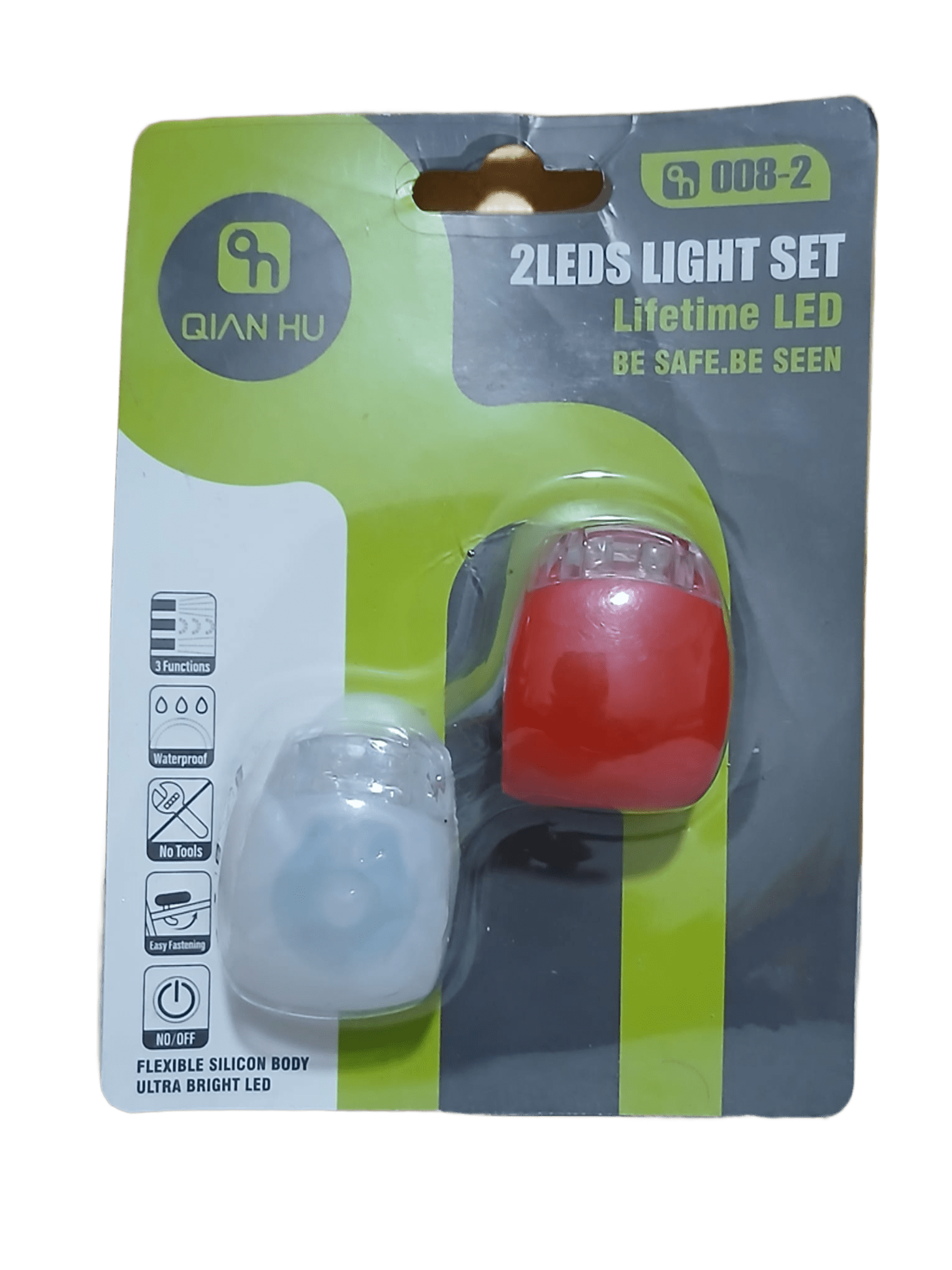 lamba3 2'li Led Lamba (Kırmızı ve Beyaz Işık) - Görsel 1