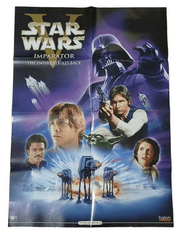 Star Wars 5 İmparator Geri Dönüyor-Dünyanın Durduğu Gün Çift Taraflı Afiş