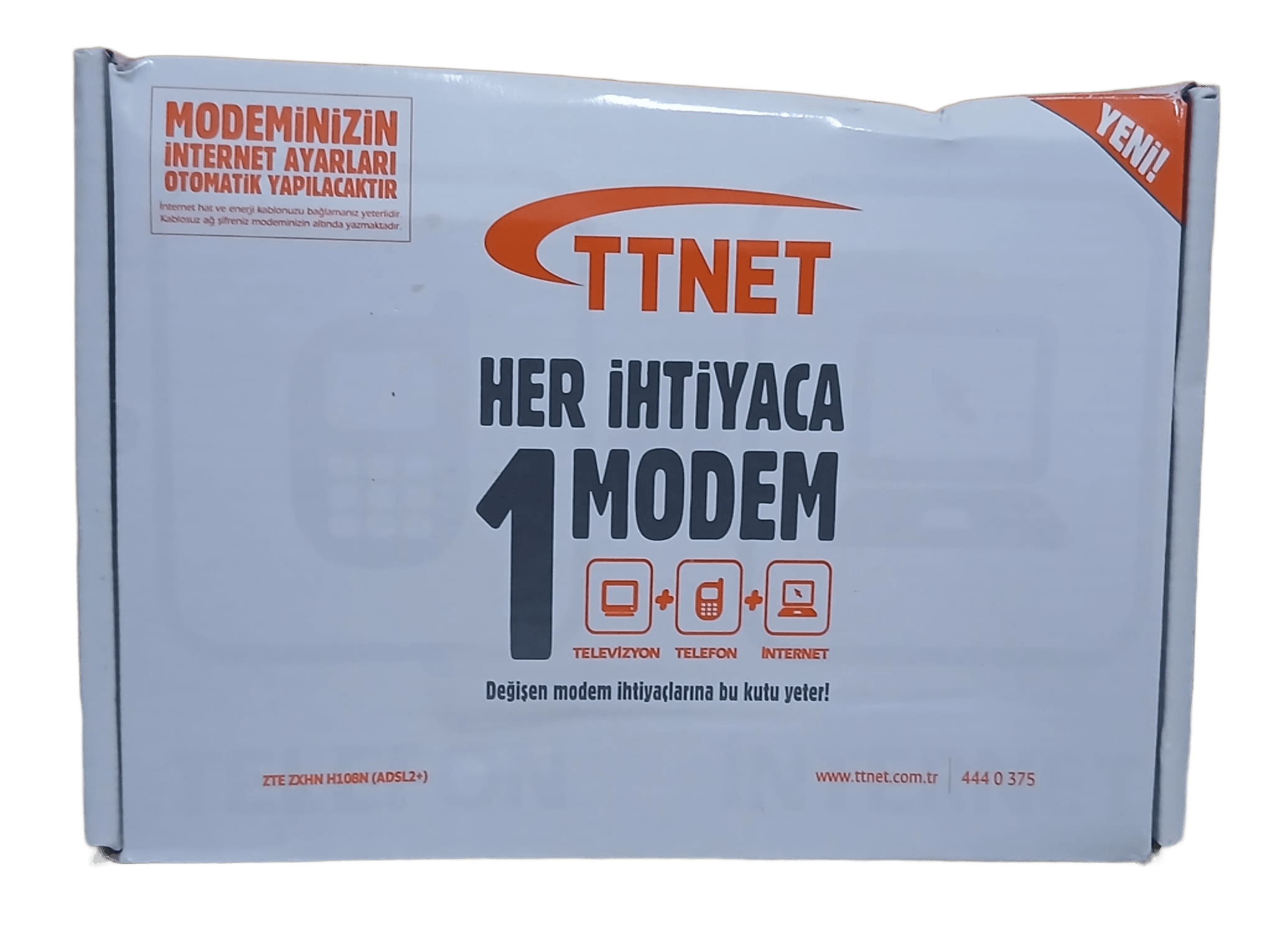 ttnet1 Ttnet ZTE ZXHN H108N Kablosuz Modem - Görsel 1