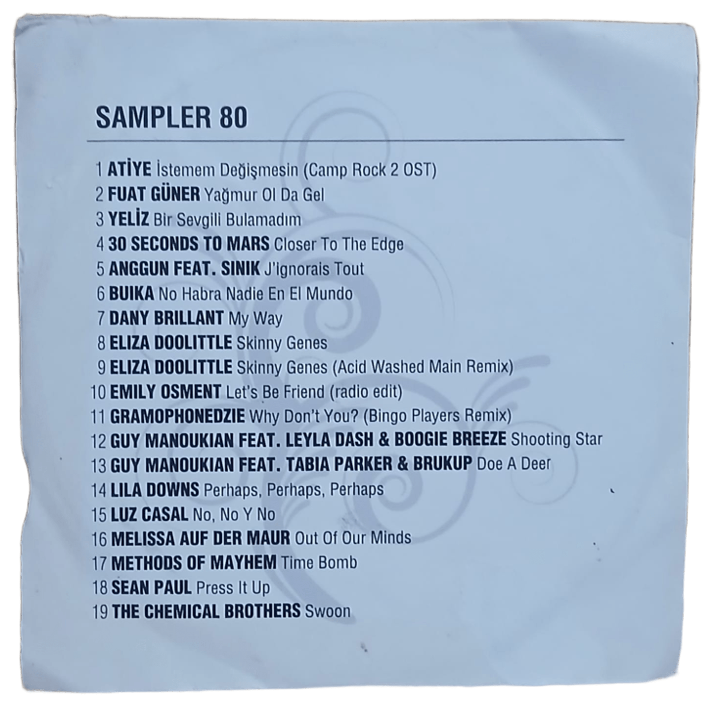 80 2010'ların Unutulmaz Karma CD'si Sampler 80 - Görsel 1