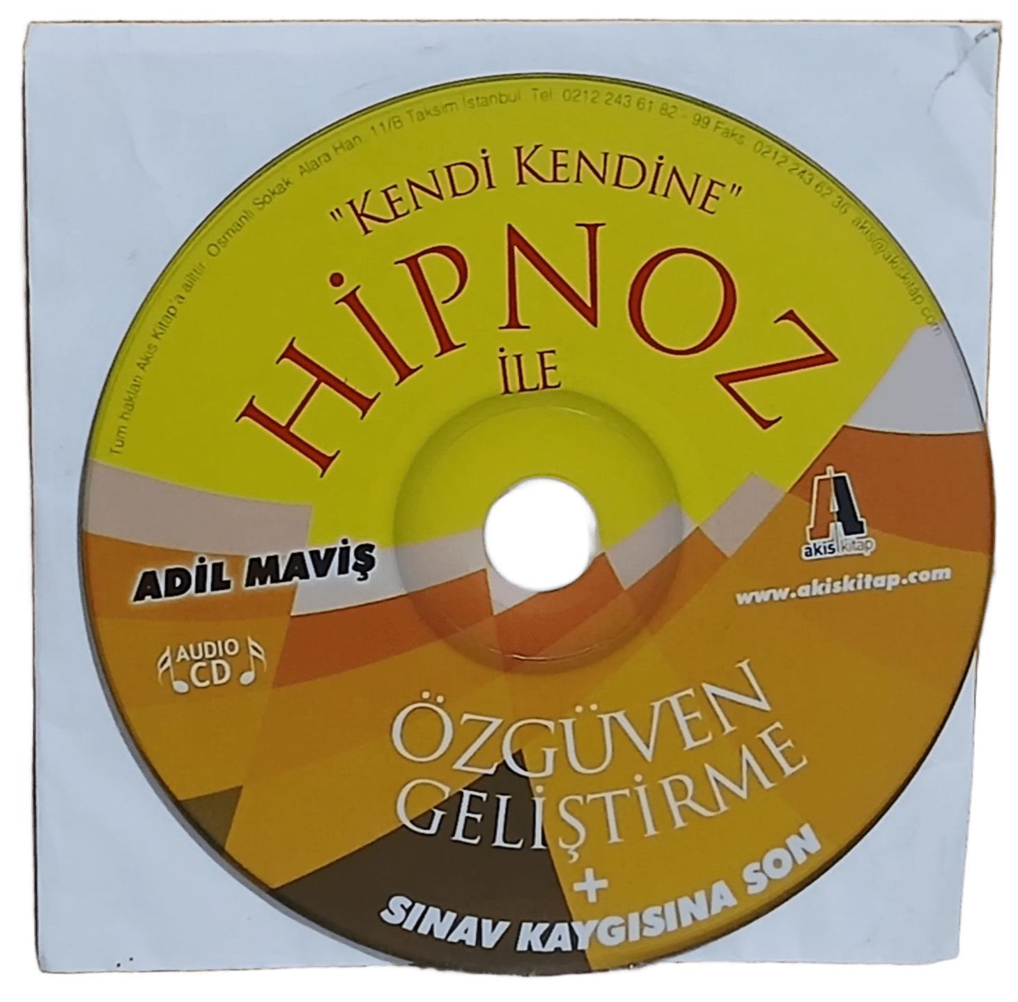 hipnoz Kendi Kendine Hipnoz-Adil Maviş Sesli Kitap - Görsel 1