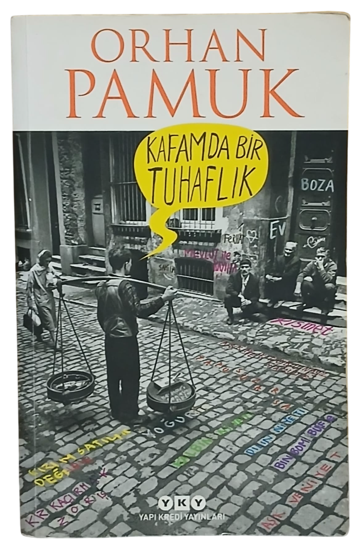 kafamda-Photoroom Kafamda Bir Tuhaflık-Orhan Pamuk / 1.Baskı - Görsel 1