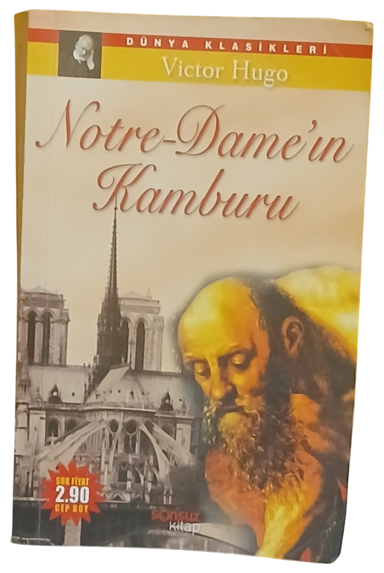 notre-Photoroom Notre Dame'ın Kamburu Cep Boy-Victor Hugo / 1.Baskı - Görsel 1