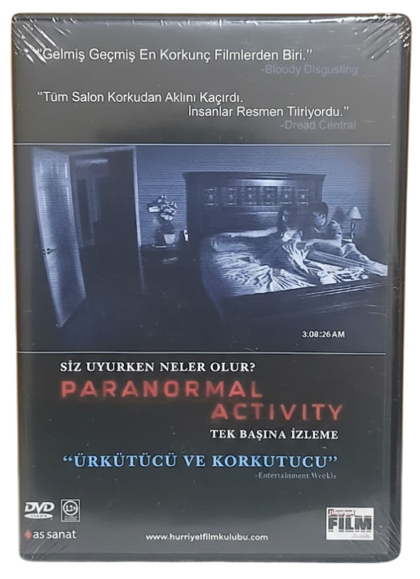 Paranormal Aktivite-Paranormal Activity Dvd