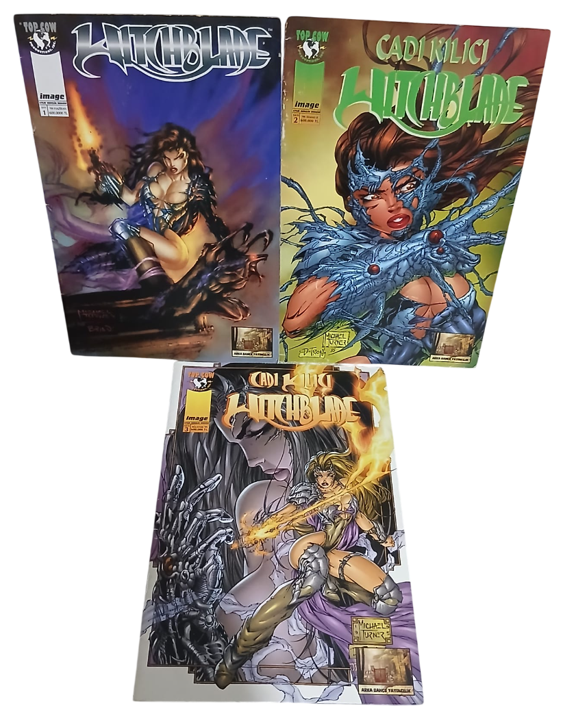 42223d2c-b328-4354-acaa-f589e92497a6-Photoroom Witchblade-Cadı Kılıcı Cilt 1-2-3 Çizgi Roman - Görsel 1
