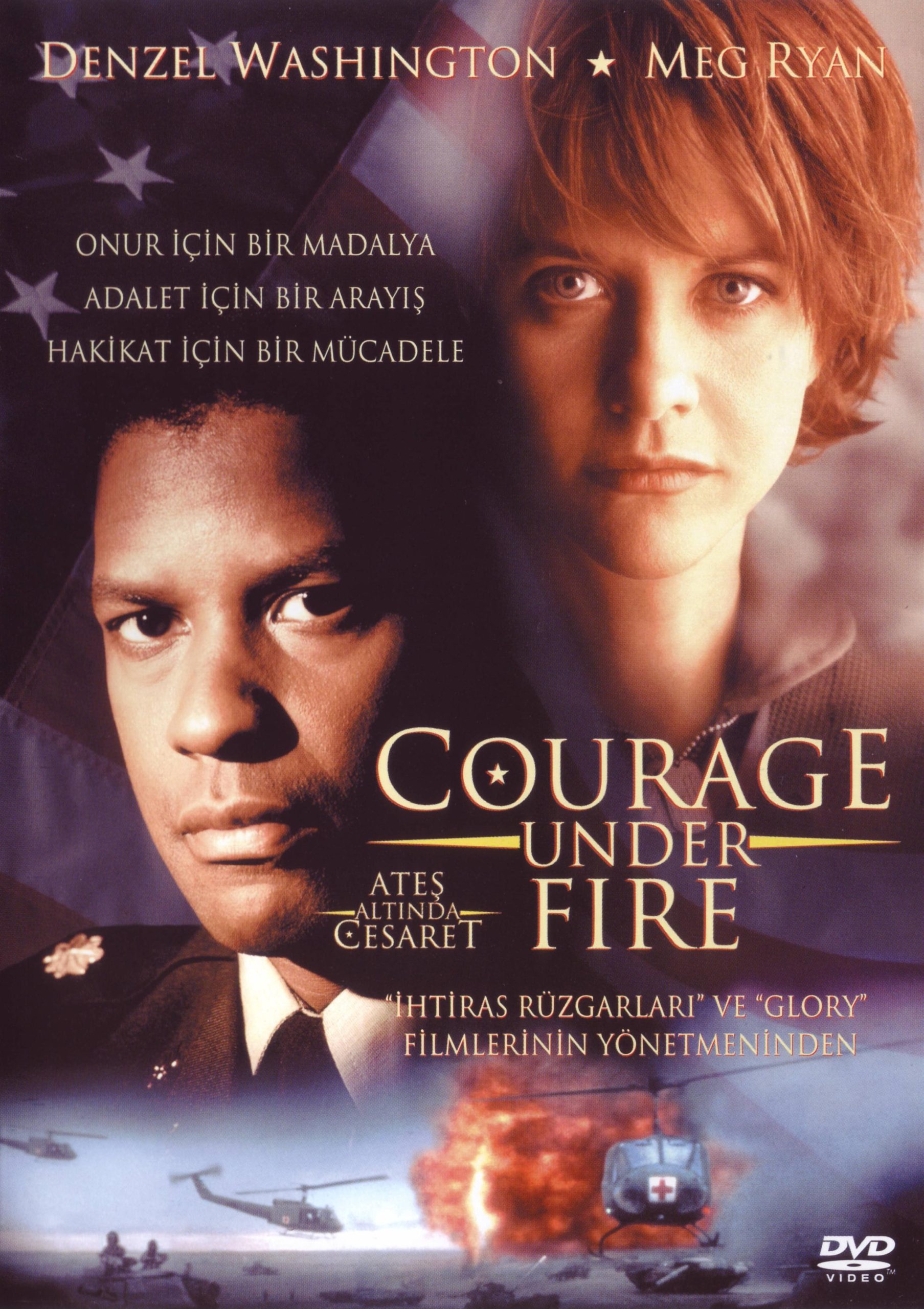 Courage Under Fire (Ateş Altında Cesaret) Ateş Altında Cesaret-Courage Under Fire Dvd - Görsel 1