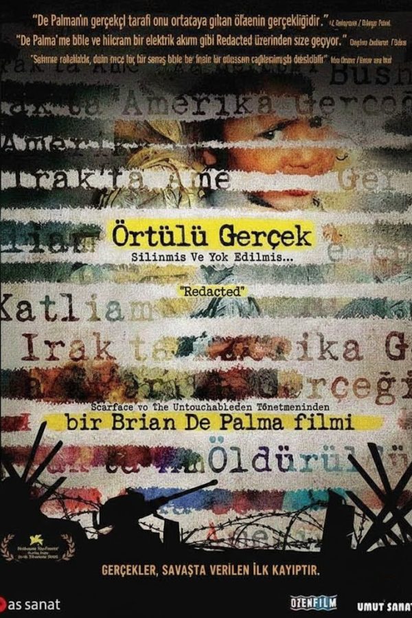 Örtülü Gerçek-Redacted Dvd