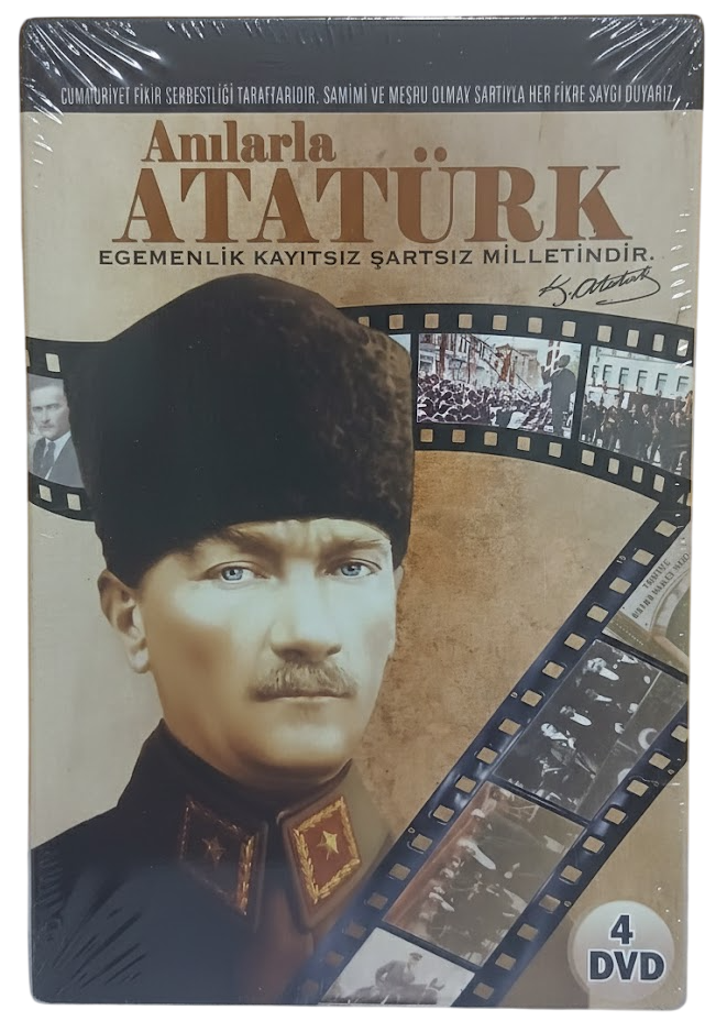 anılarla ata-Photoroom Anılarla Atatürk Belgesel 4 Dvd - Görsel 1