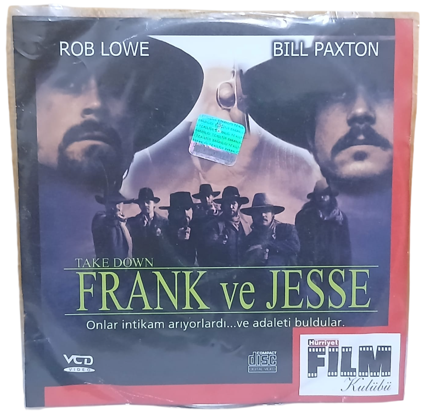 frank ve jesse-Photoroom Frank ve Jesse-Take Down Western Vcd - Görsel 1