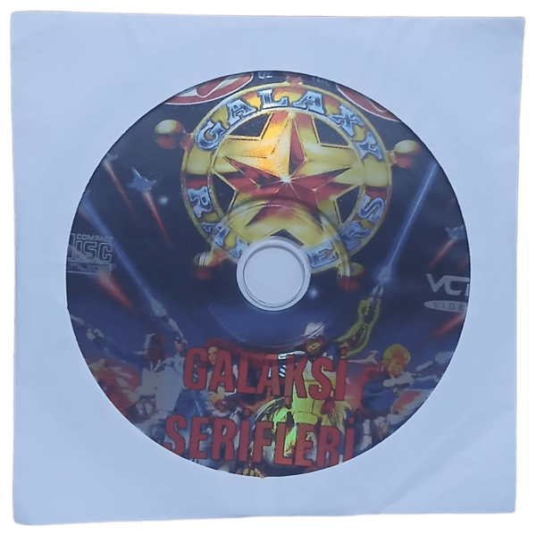 Galaksi Şerifleri-Galaxy Rangers Vcd (Nadir Bir Çizgi Film)