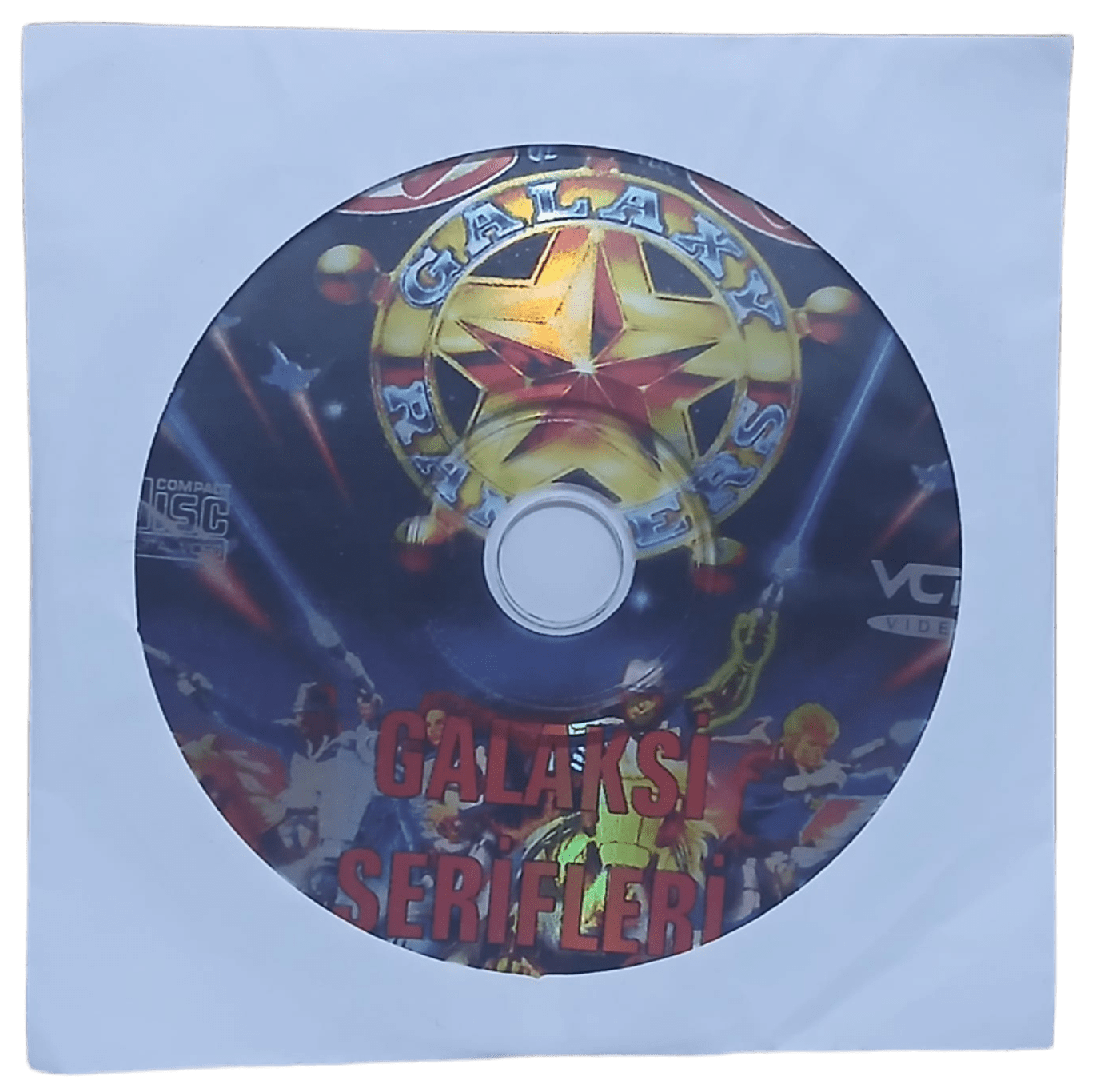 galaksi 1 Galaksi Şerifleri-Galaxy Rangers Vcd (Nadir Bir Çizgi Film) - Görsel 1