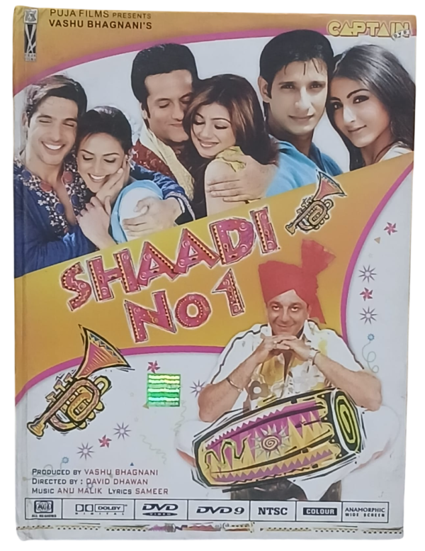 Shaadi No 1 Hint Filmi Dvd (Hintçe Dublaj,İngilizce Altyazı,Türkçe Yok)