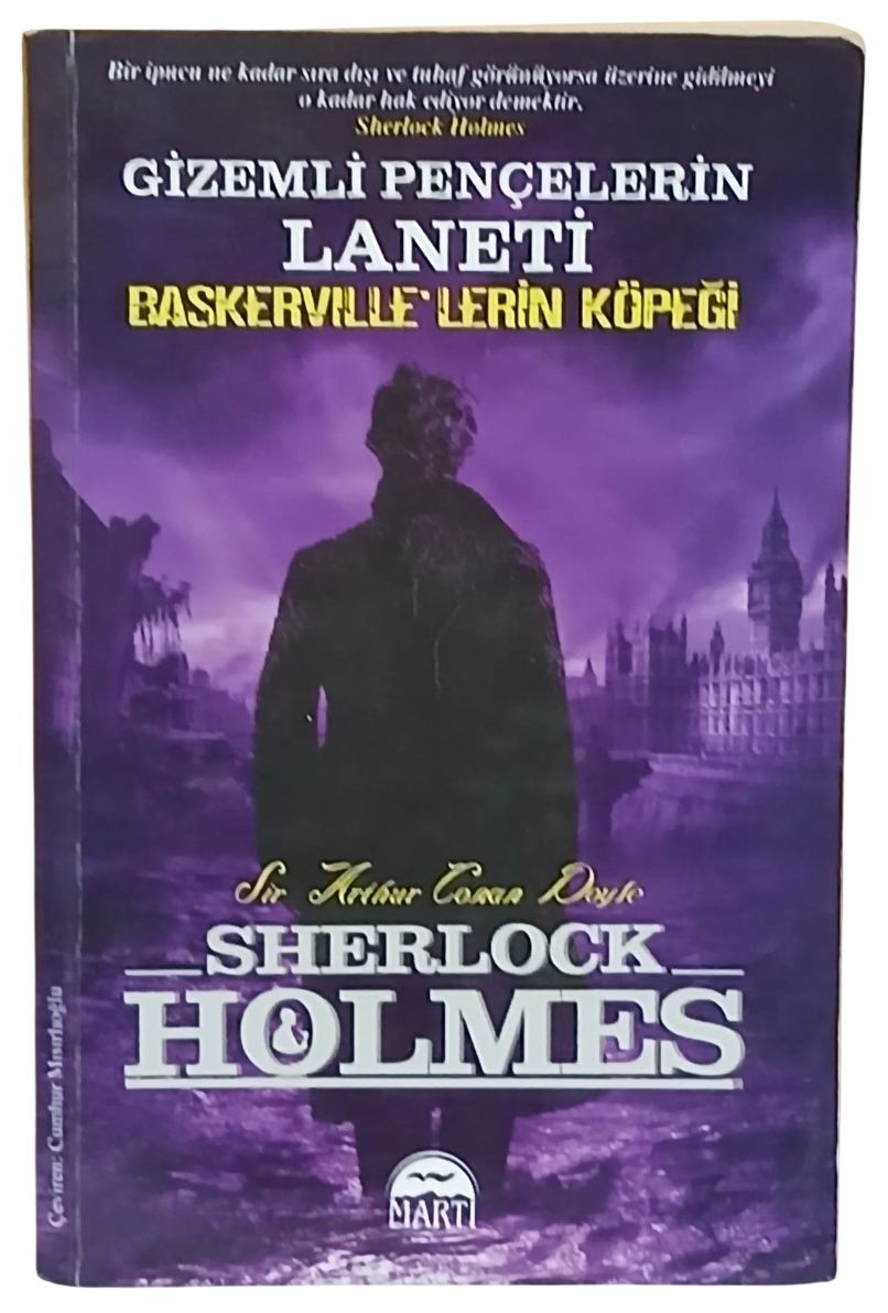 sherlock-Photoroom Sherlock Holmes Gizemli Pençelerin Laneti/Baskerville'lerin Köpeği-Sir Arthur Conan Doyle/1.Baskı - Görsel 1