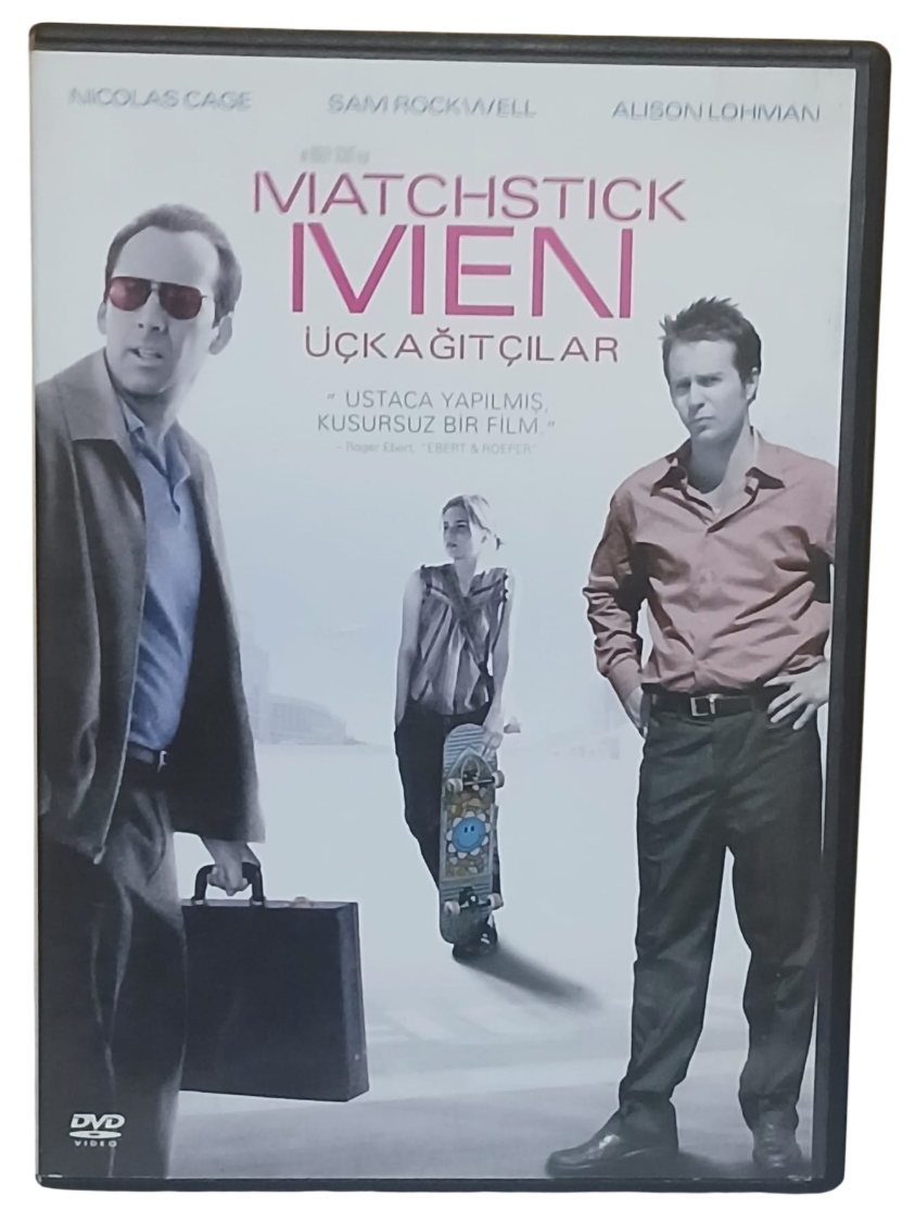 üç kağıt-Photoroom Üçkağıtçılar-Matchstick Men Dvd - Görsel 1