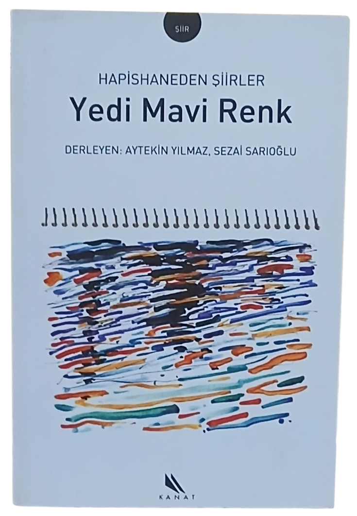 yedi mavi renk-Photoroom Hapishaneden Şiirler Yedi Mavi Renk-Aytekin Yılmaz,Sezai Sarıoğlu / 1.Baskı - Görsel 1