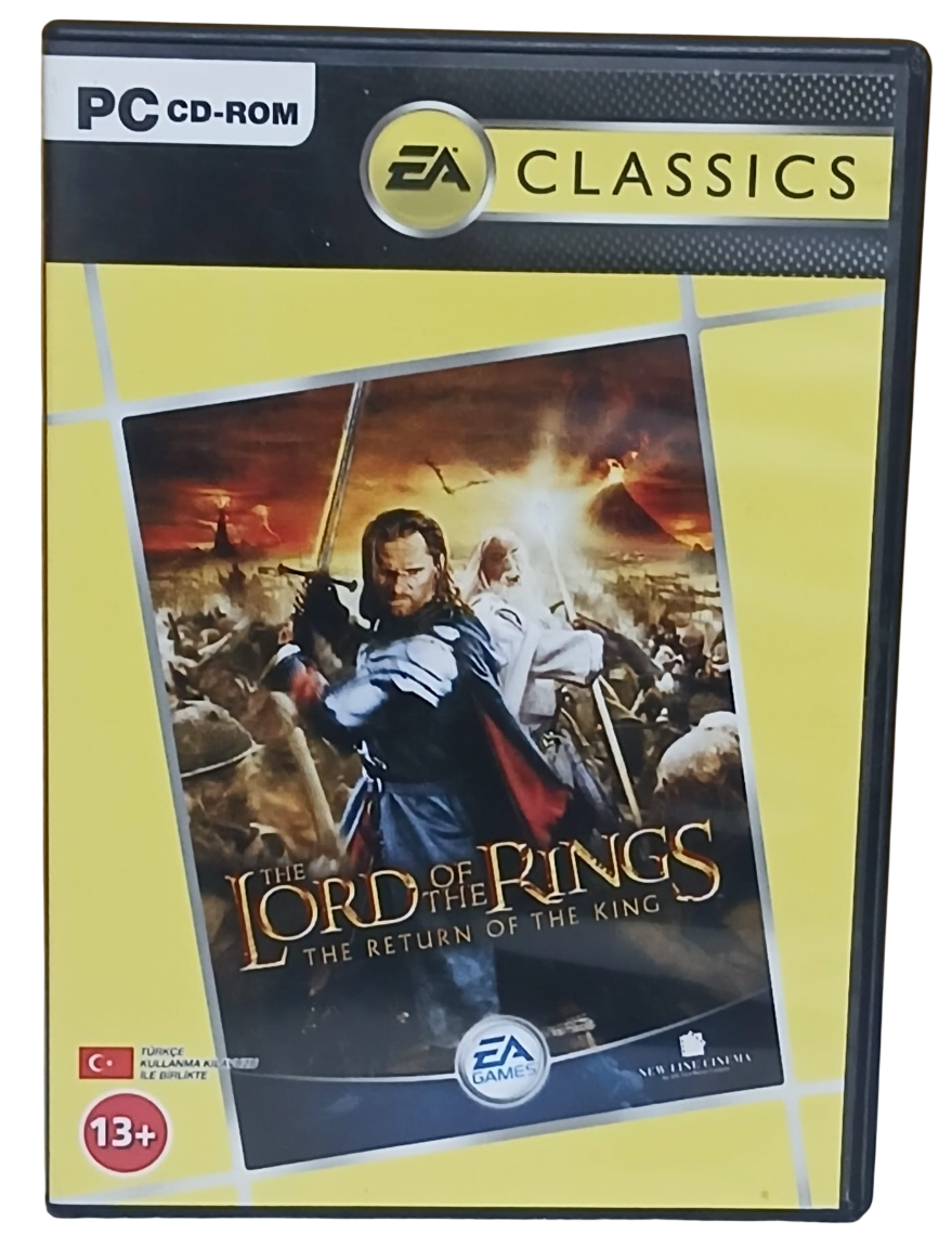 yüzük-Photoroom The Lord Of The Rings The Return Of The King Pc Cd Oyun 3 Disk - Görsel 1