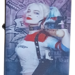 Harley Quinn Zippo Tarzı Benzinli Çakmak Siyah