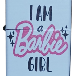 Barbie Model 1 Zippo Tarzı Benzinli Çakmak Siyah