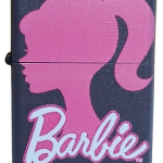 Barbie Model 7 Zippo Tarzı Benzinli Çakmak Siyah