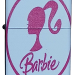 Barbie Model 2 Zippo Tarzı Benzinli Çakmak Siyah