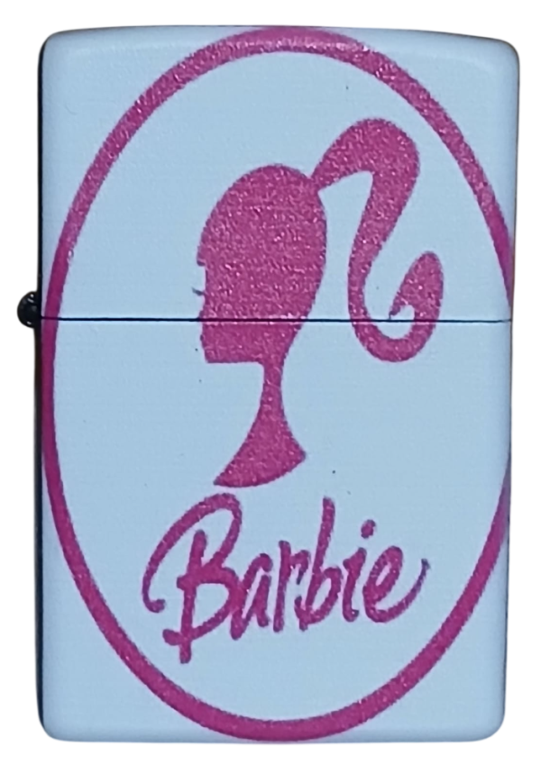 Barbie Model 2 Zippo Tarzı Benzinli Çakmak Siyah