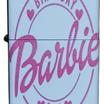Barbie Model 3 Zippo Tarzı Benzinli Çakmak Siyah