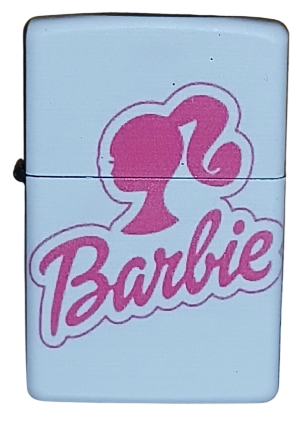 Barbie Model 4 Zippo Tarzı Benzinli Çakmak Siyah
