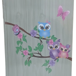 Baykuşlu Ciltli Defter 120 Yaprak Kareli Büyük Boy (Model 1)
