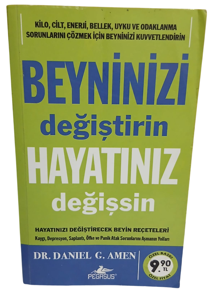 beyninizi değiştirin-Photoroom Beyninizi Değiştirin Hayatınız Değişsin-Dr. Daniel G. Amen (Cep Boy) - Görsel 1