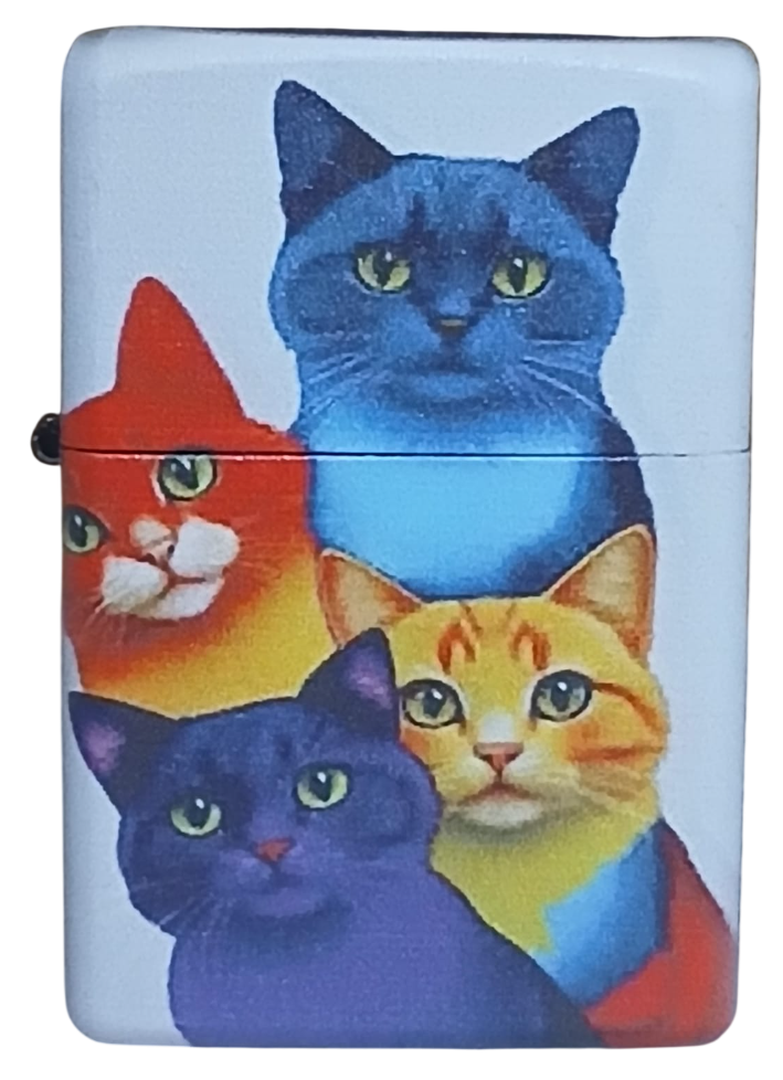 çakmak-3-Photoroom Dört Kedi Zippo Tarzı Benzinli Çakmak Siyah - Görsel 1