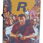 GTA 5 Model 9 Zippo Tarzı Benzinli Çakmak Siyah