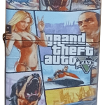 GTA 5 Model 2 Zippo Tarzı Benzinli Çakmak Siyah
