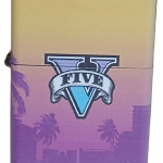 GTA 5 Model 4 Zippo Tarzı Benzinli Çakmak Siyah