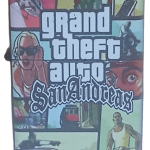 GTA San Andreas Model 1 Zippo Tarzı Benzinli Çakmak Siyah