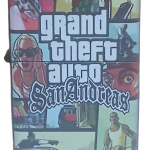 GTA Vice City Model 2 Zippo Tarzı Benzinli Çakmak Siyah