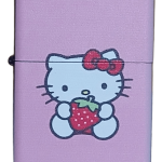 Hello Kitty Model 1 Zippo Tarzı Benzinli Çakmak Siyah