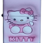 Hello Kitty Model 2 Zippo Tarzı Benzinli Çakmak Siyah