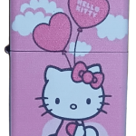Hello Kitty Model 5 Zippo Tarzı Benzinli Çakmak Siyah