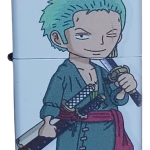 Manga Model 10 Zippo Tarzı Benzinli Çakmak Siyah