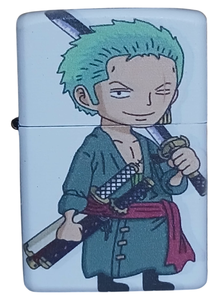 manga-19-Photoroom Manga Model 10 Zippo Tarzı Benzinli Çakmak Siyah - Görsel 1