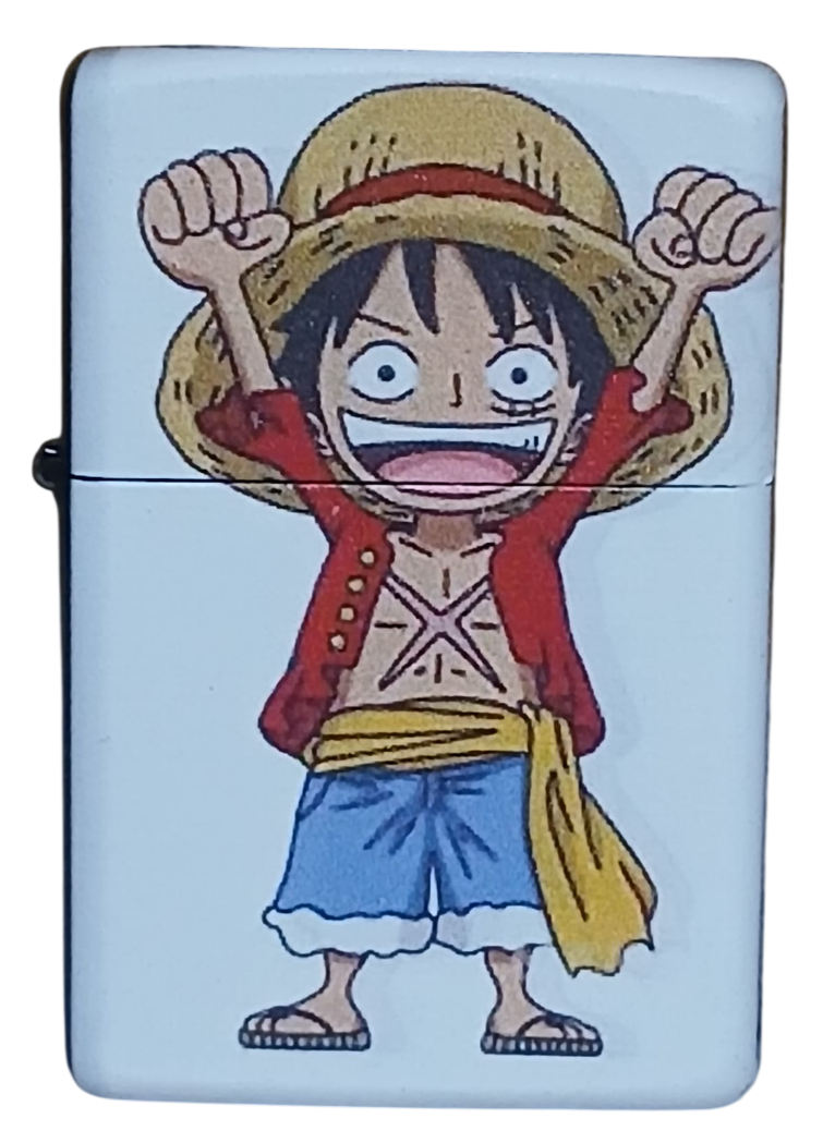 manga-21-Photoroom Manga Model 11 Zippo Tarzı Benzinli Çakmak Siyah - Görsel 1