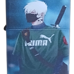 Manga Model 2 Zippo Tarzı Benzinli Çakmak Siyah