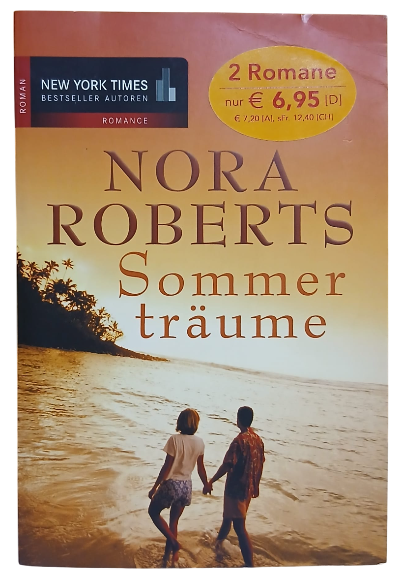 nora roberts2-Photoroom Sommer Traume-Sommer,Sonne und dein Lacheln (2 Almanca Roman Bir Arada) - Görsel 1