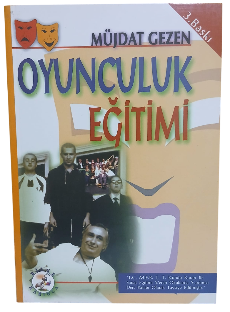 oyunculuk-Photoroom Oyunculuk Eğitimi-Müjdat Gezen / 1.Baskı - Görsel 1