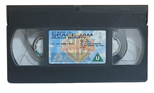 Space Jam VHS Kaset (Çok Nadir)