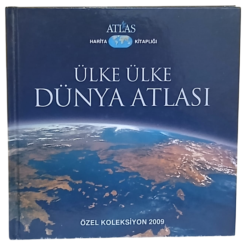 ülke ülke-Photoroom Ülke Ülke Dünya Atlası-Atlas Özel Koleksiyonu 2009 / Ciltli - Görsel 1