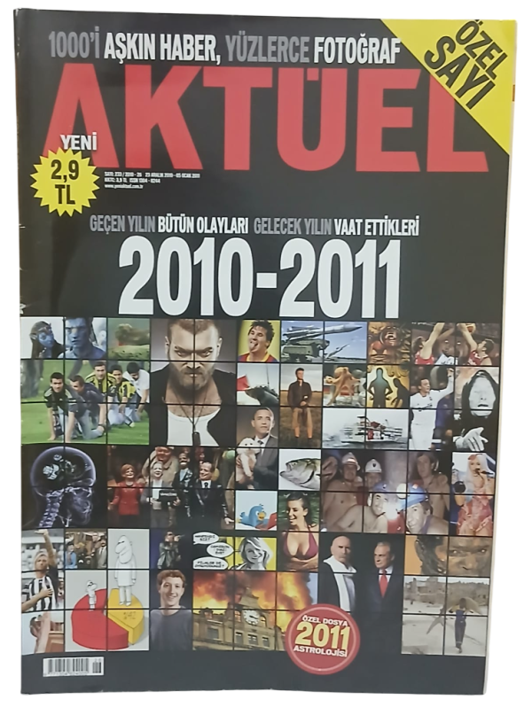 Yeni Aktüel Dergisi Sayı 233/ 23 Aralık 2010-5 Ocak 2011 Özel Sayı